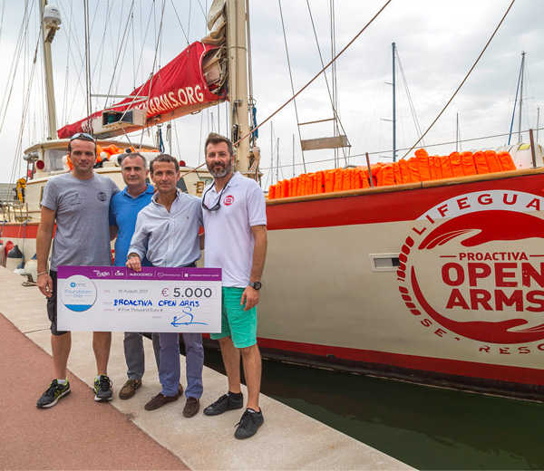 Offene Arme für Solidarität: Eugin und Proactiva Open Arms